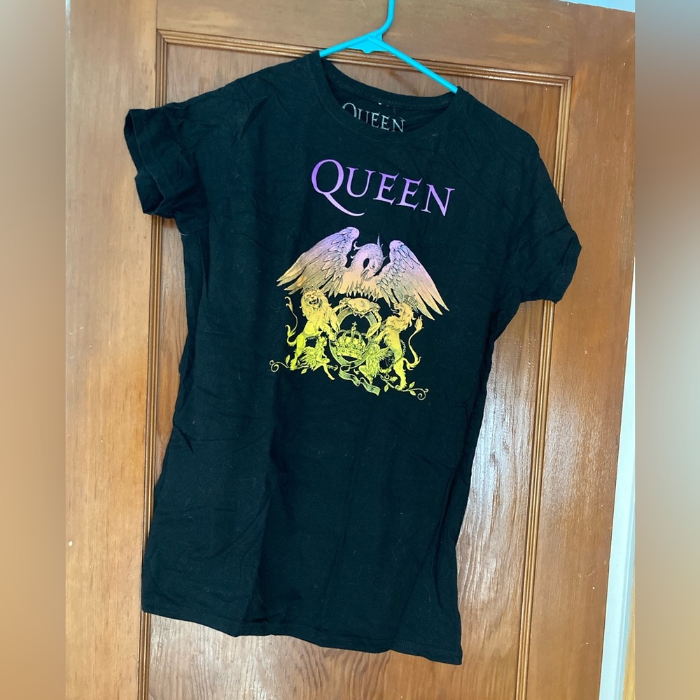 Queen Ombré Band T-Shirt 🦁🦀👑✨